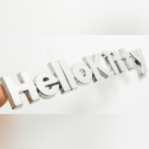 Hello Kitty car or laptop emblem with adhesive back.  SHIPPING AVAIL… - Picture 7 of 10